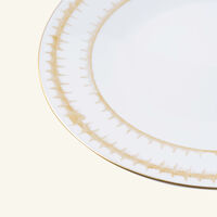 marie daage rafia charger plate round gold 30cm