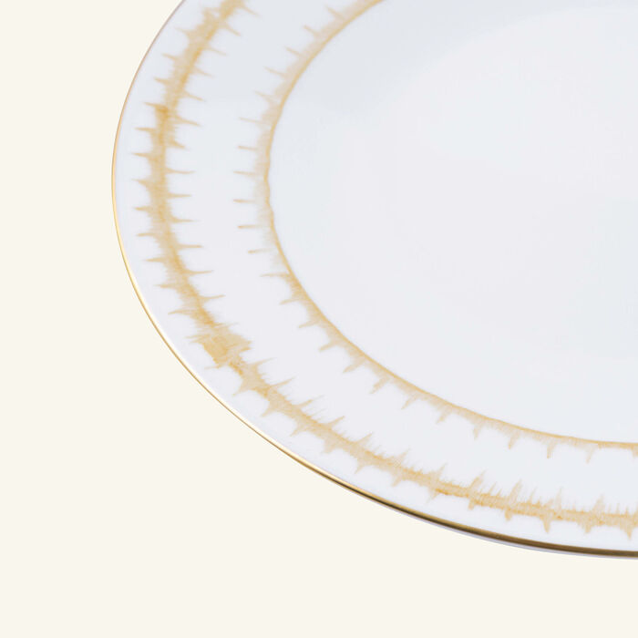 marie daage rafia charger plate round gold 30cm