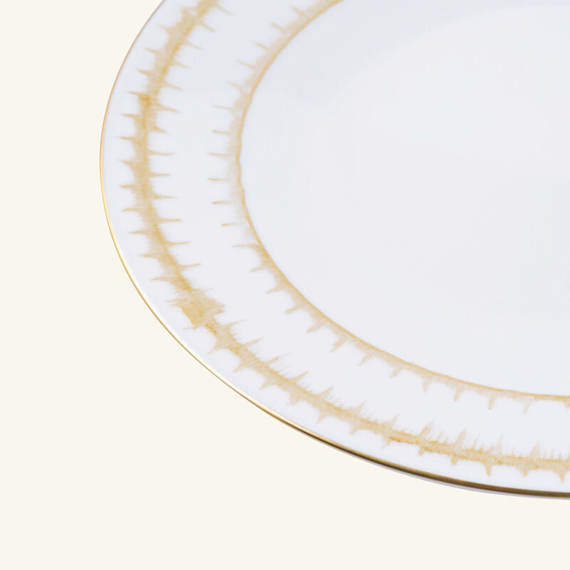 marie daage rafia charger plate round gold 30cm