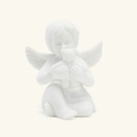 rosenthal weiss matt angel figurine mini white