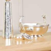 christofle medallion bonbonni re box silver plated