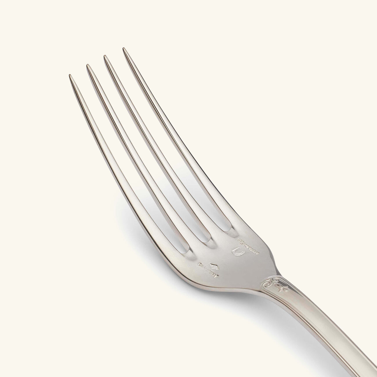 christofle malmaison dessert fork sterling silver