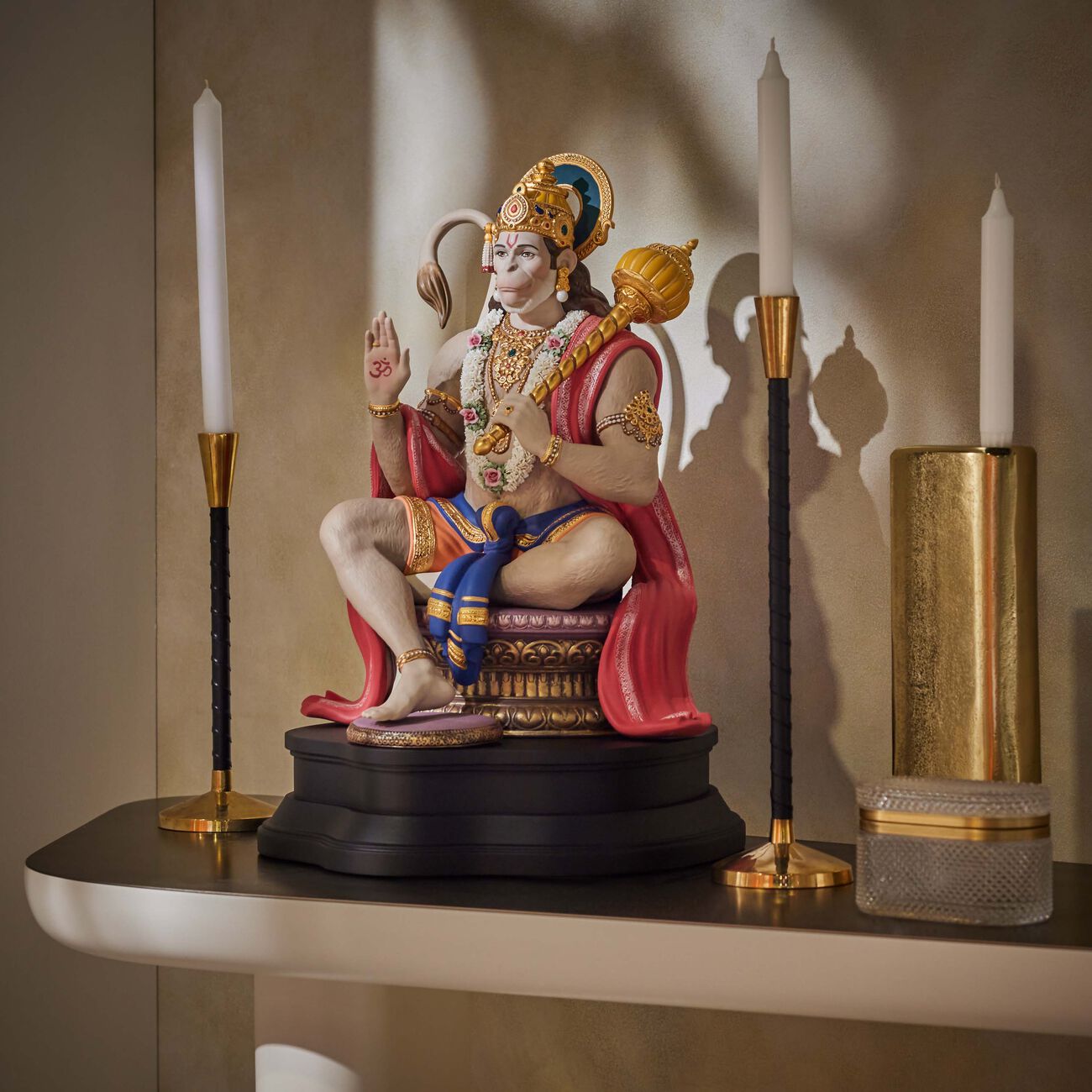 lladro lord hanuman sculpture large