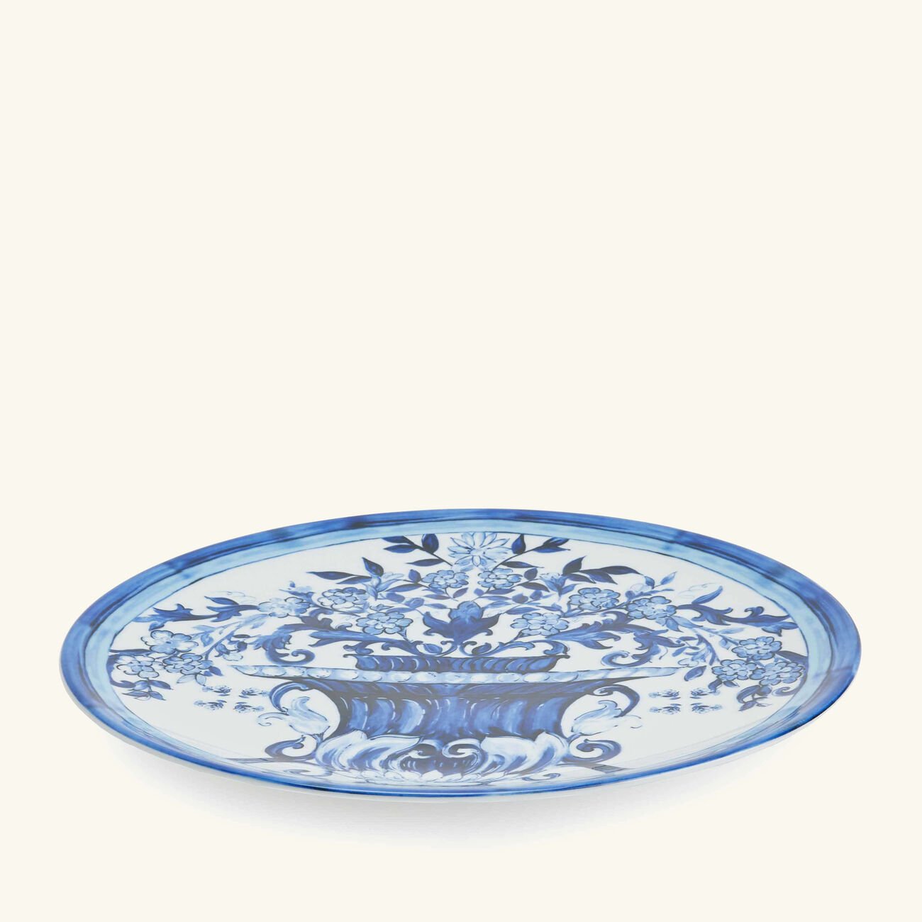 dolce gabbana casa blu mediterraneo charger plate round 31cm