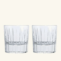 christofle iriana double old fashioned drinking glass