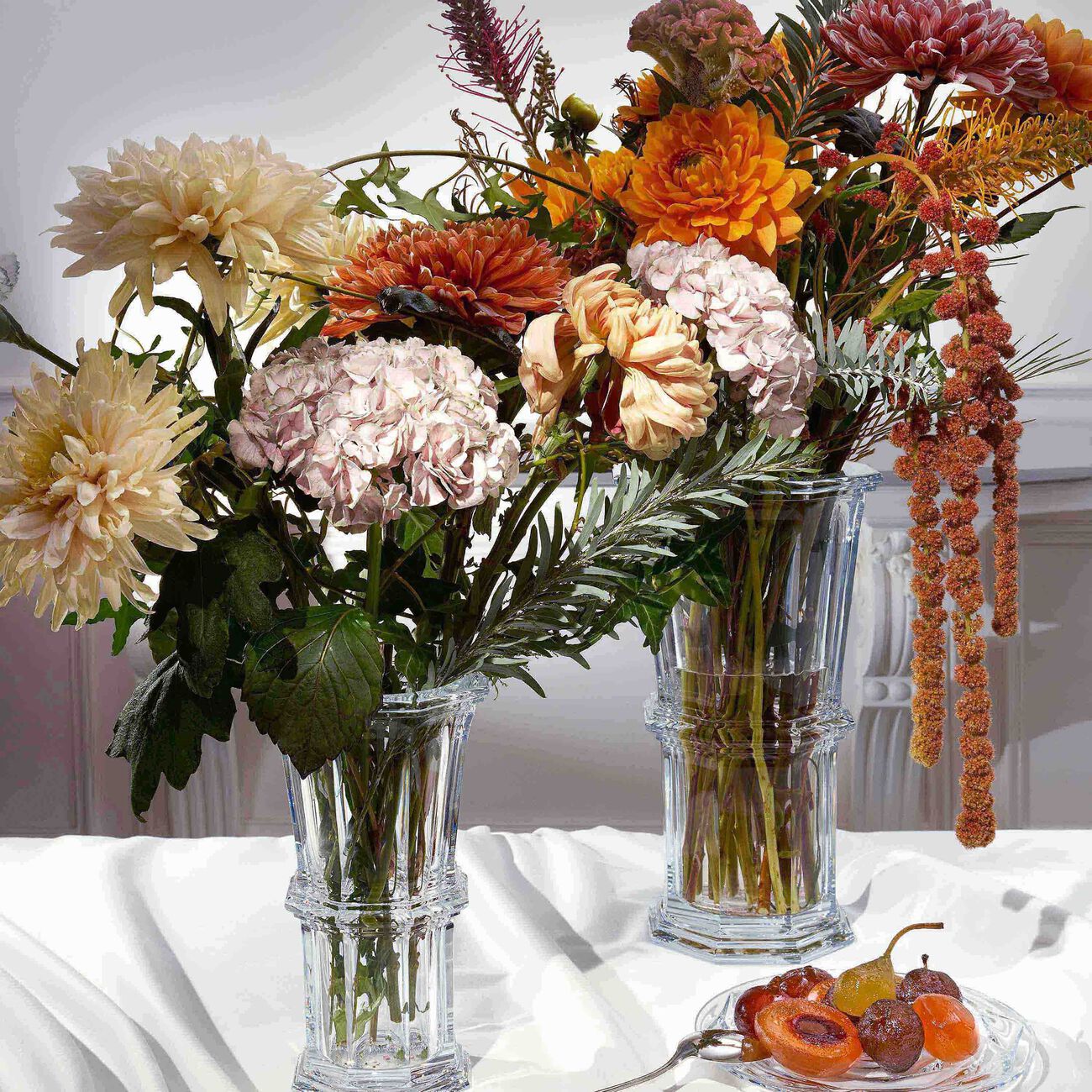 baccarat harcourt 1841 vase small clear