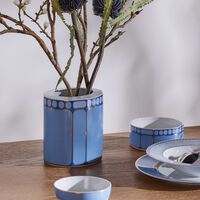 rosenthal signum azure vase large blue