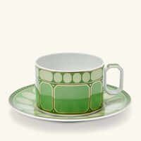 rosenthal signum fern tea set green 5 pieces