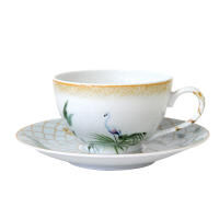 Tropiques Tea Cup & Saucer Boule S, small