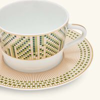 bernardaud augusta tea cup and saucer