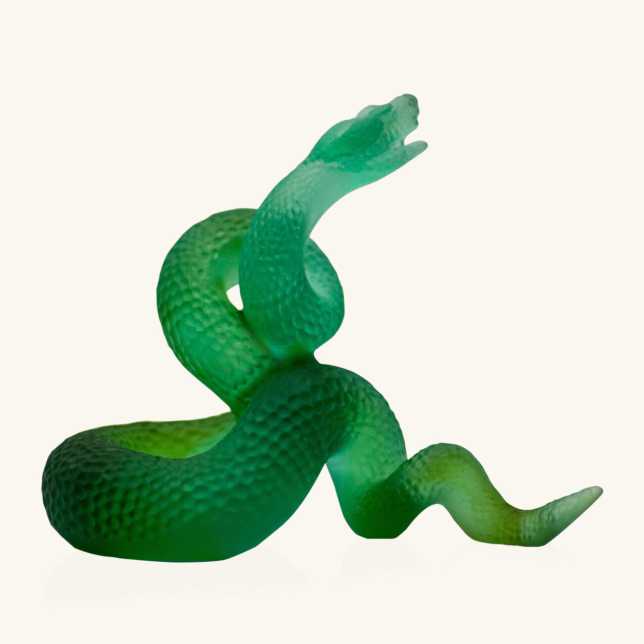 Serpent Horoscope Snake Figurine Green daum serpent horoscope snake figurine green