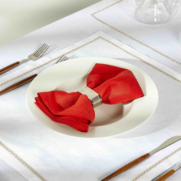 catherine denoual feliz napkin red