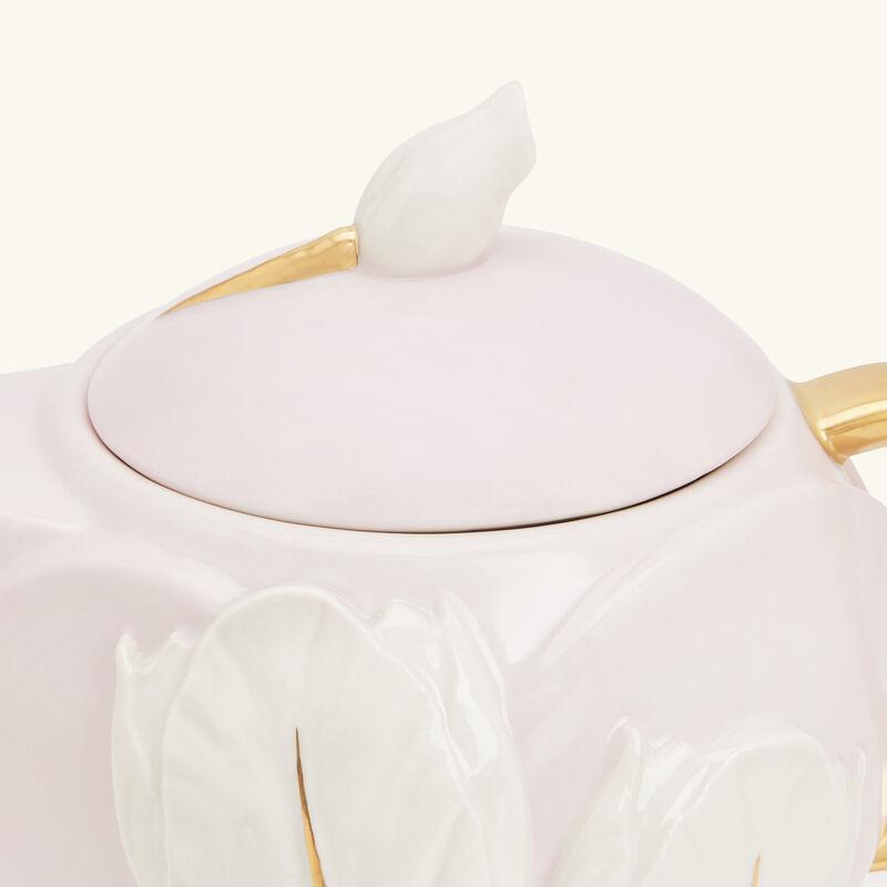 villari tulip coffee pot pink