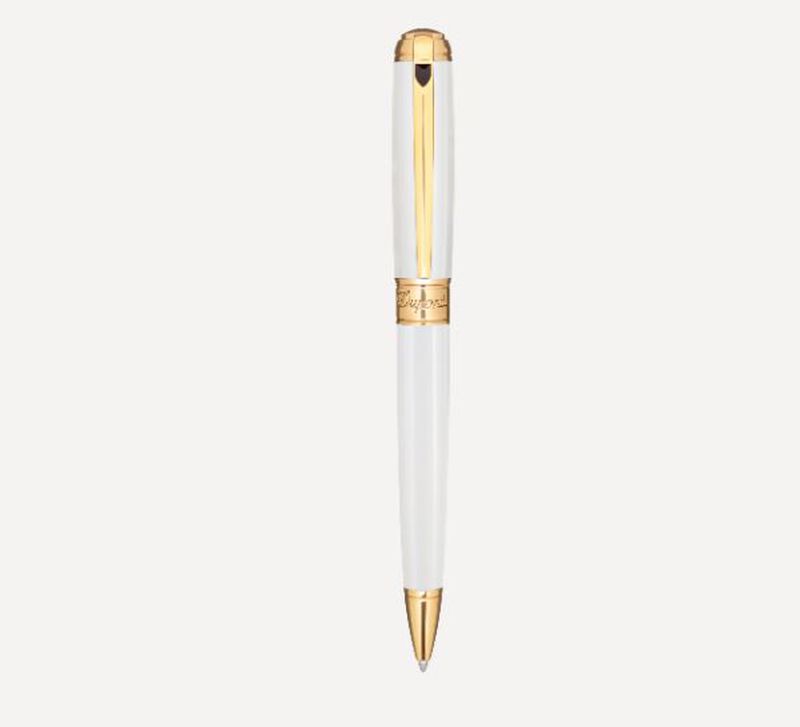 قلم لاين دي الذهب الأبيض اللؤلؤي, large