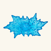 lalique champs lys es centerpiece blue