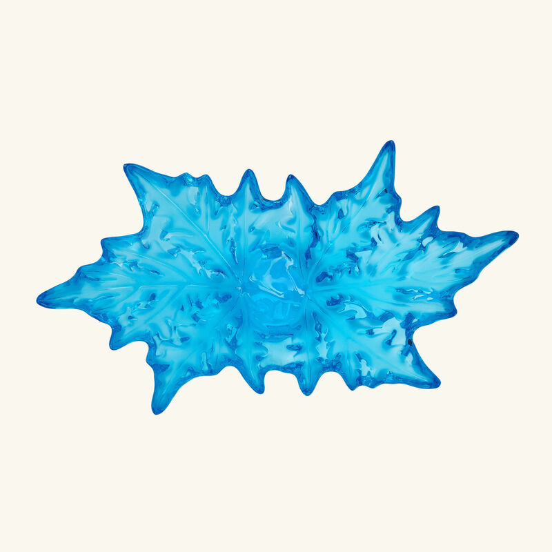 lalique champs lys es centerpiece blue