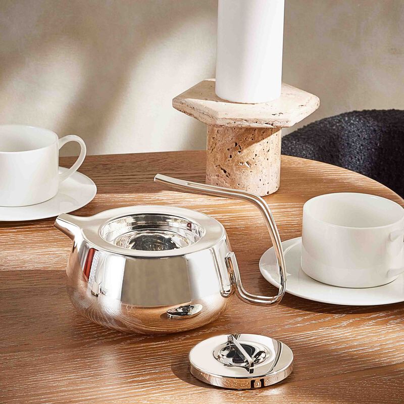 Silver Time Tea Pot Silver Plated christofle silver time tea pot silver plated