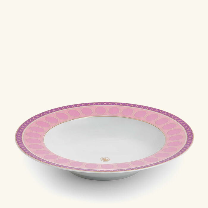 rosenthal signum rose soup plate pink 24cm