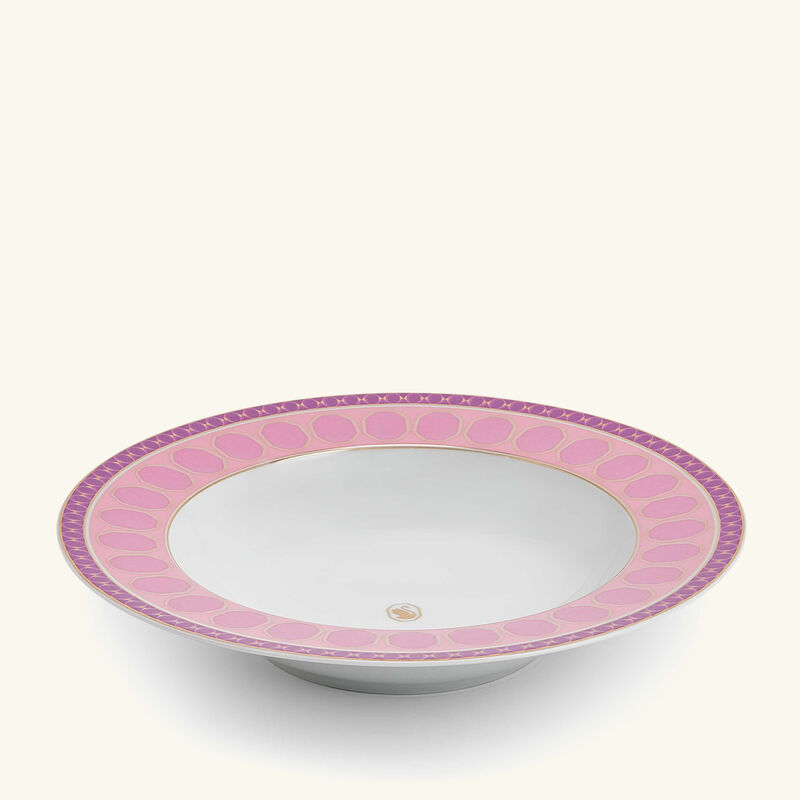 rosenthal signum rose soup plate pink 24cm