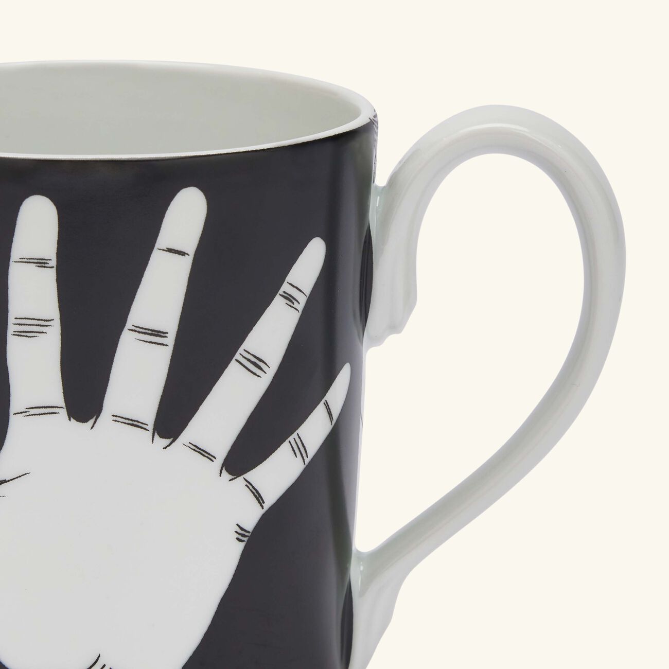 Marameo Mug Black fornasetti marameo mug black