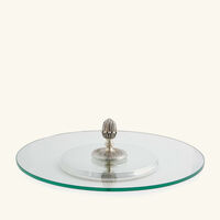 christofle malmaison cheese tray round medium silver plated