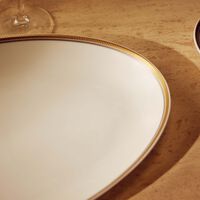 bernardaud gage serving platter oval white 38cm