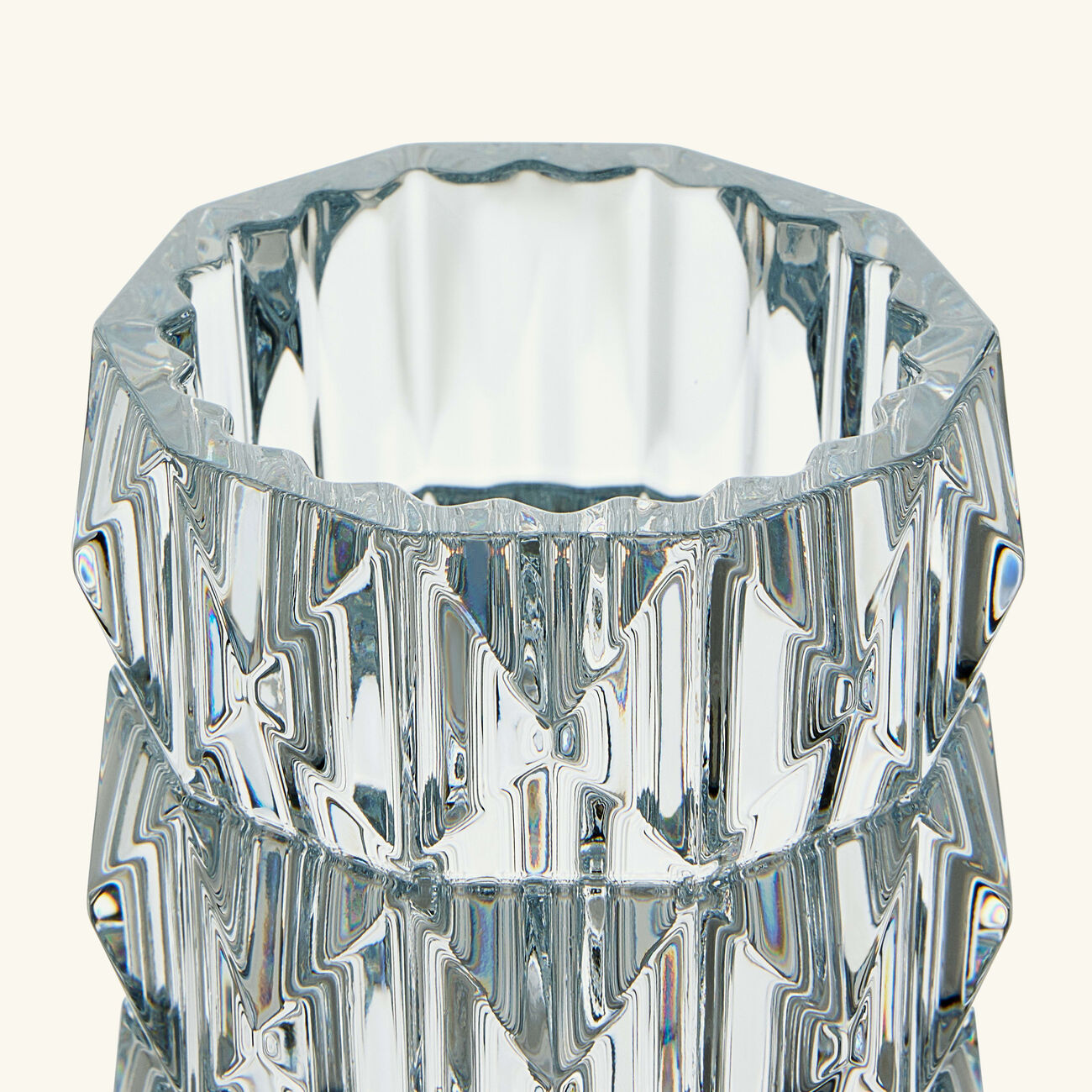 baccarat louxor vase round small clear
