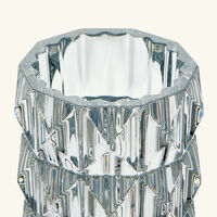 baccarat louxor vase round small clear