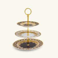versace i love baroque etagere cake stand black