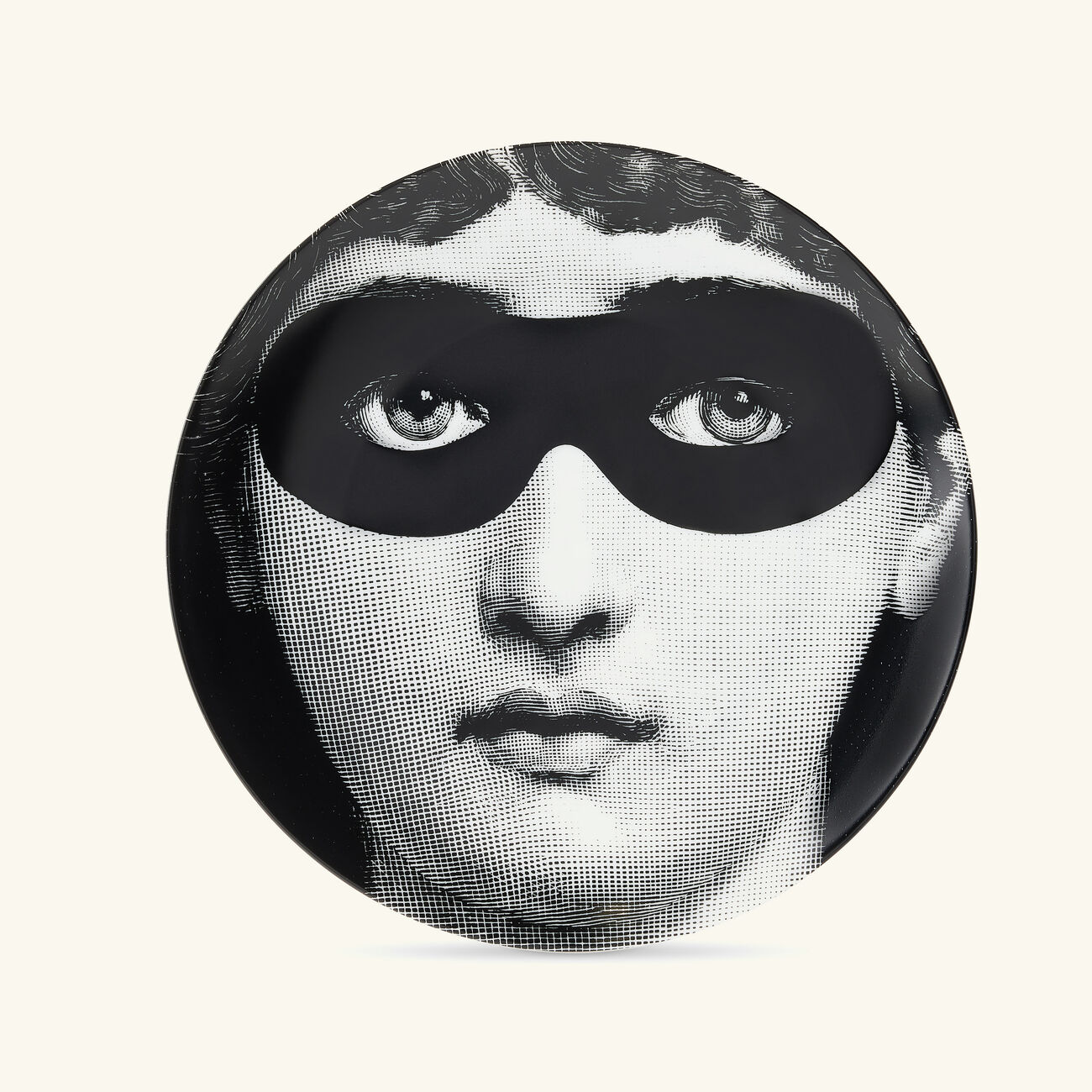 fornasetti tema e variazioni no 22 wall plate black