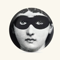 fornasetti tema e variazioni no 22 wall plate black