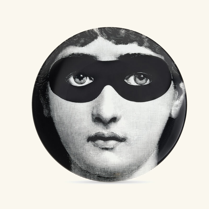 fornasetti tema e variazioni no 22 wall plate black