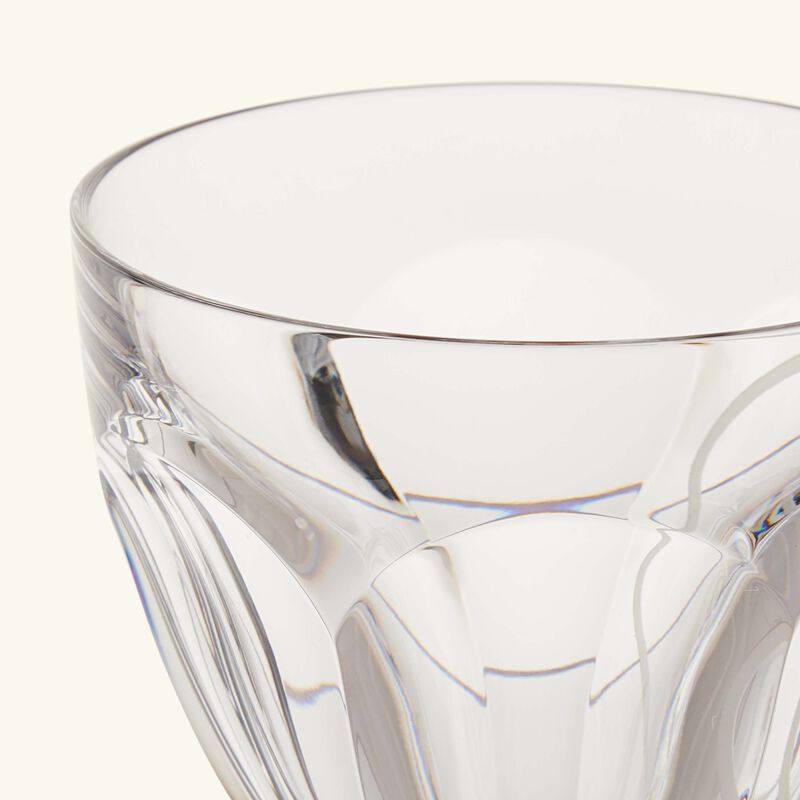 baccarat harcourt 1841 love drinking glass red