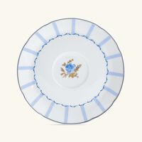 bernardaud brocante tea cup   saucer blue