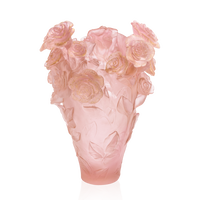 Rose Passion Pink And Gold Magnum Vase, small