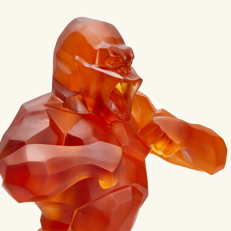 Wild Kong Sculpture Large Orange daum wild kong sculpture large orange