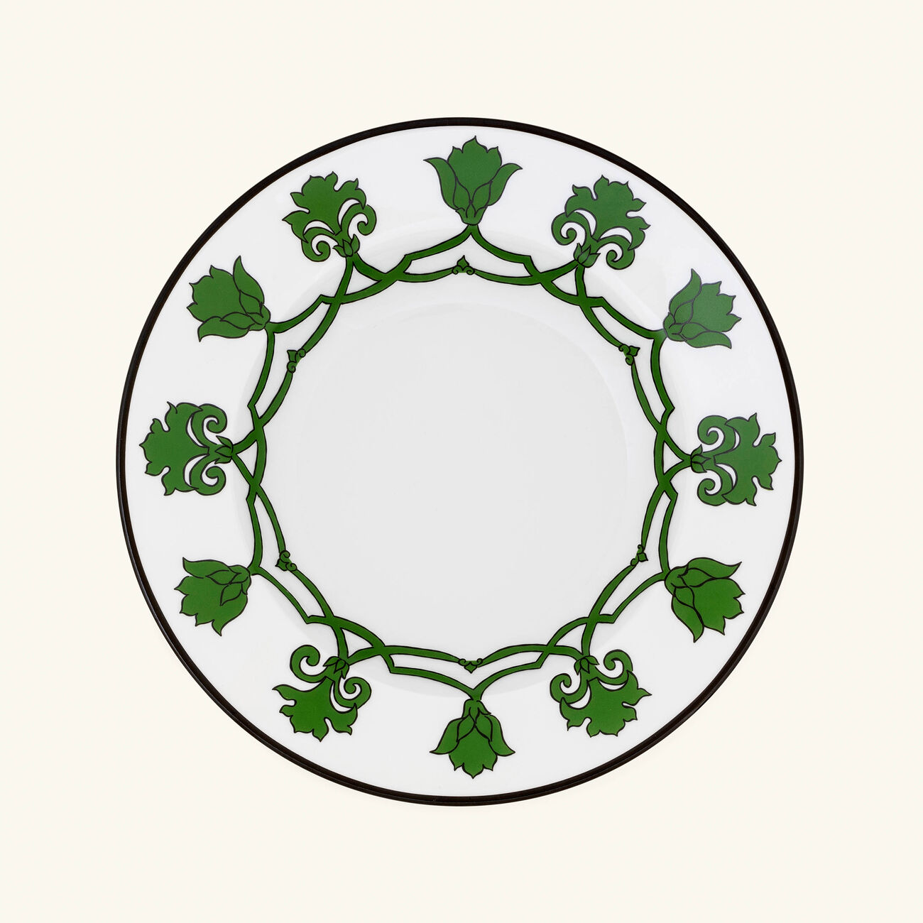 pinto paris jaipur soup plate green 22cm