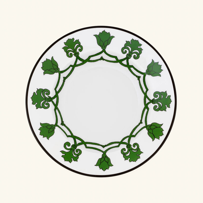pinto paris jaipur soup plate green 22cm