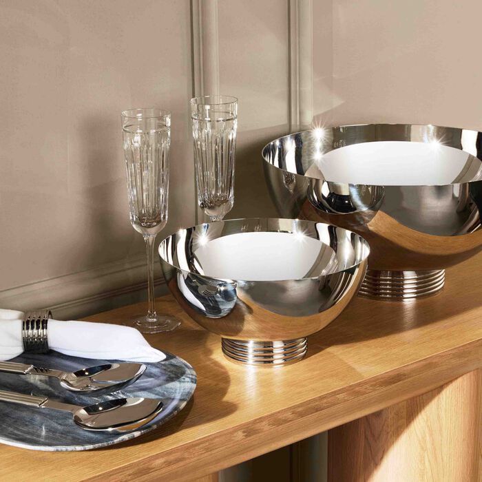 ralph lauren home thorpe fruit bowl silver
