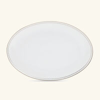 christofle malmaison imp riale serving platter oval white 38cm
