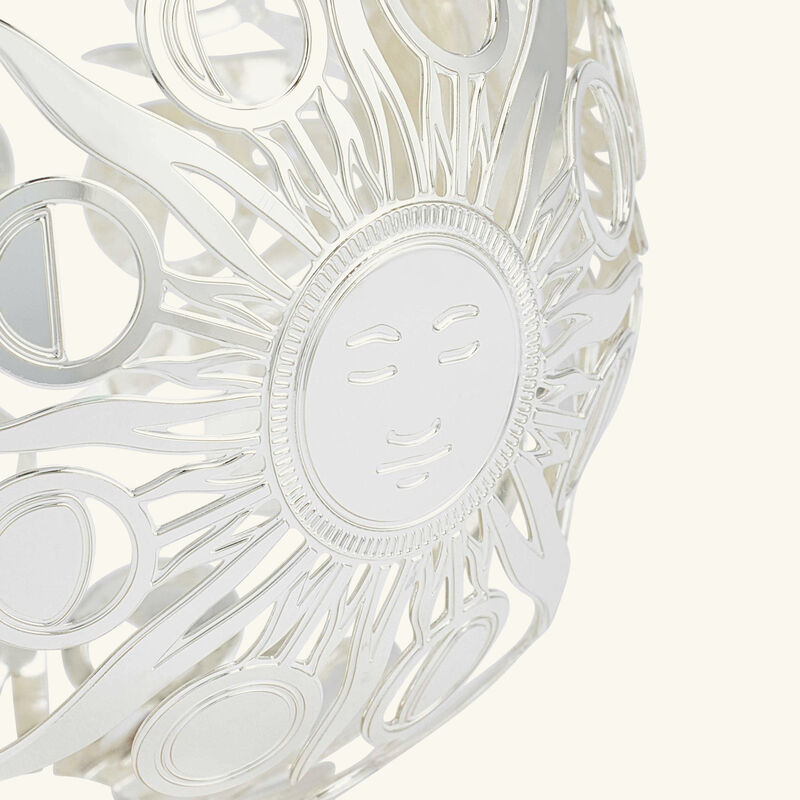 christofle r ve cosmique christmas ornament mini silver plated