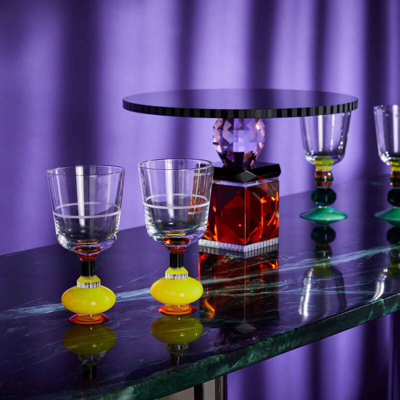 طقم مؤلف من كأسين ريتشموند باللون الأصفر ريفليكشنز كوبنهاغن طقم مؤلف من كأسين ريتشموند باللون الأصفر