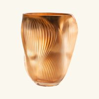 لاليك مزهرية أليز كبيرة ذهبية