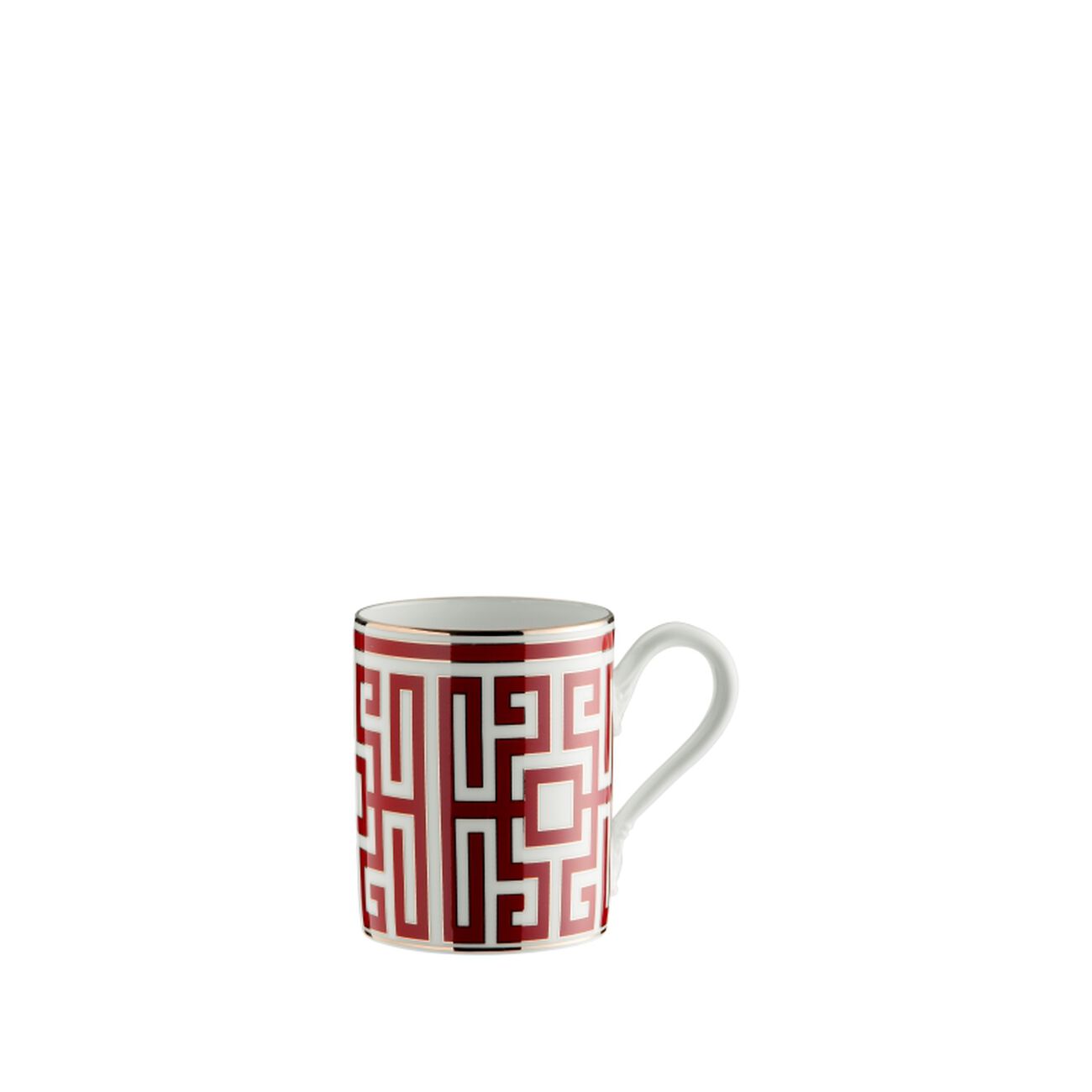 ginori 1735 labirinto mug red