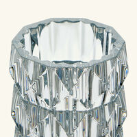 baccarat louxor vase round small clear