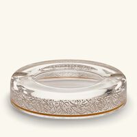 dimlaj nagham ashtray round small gold