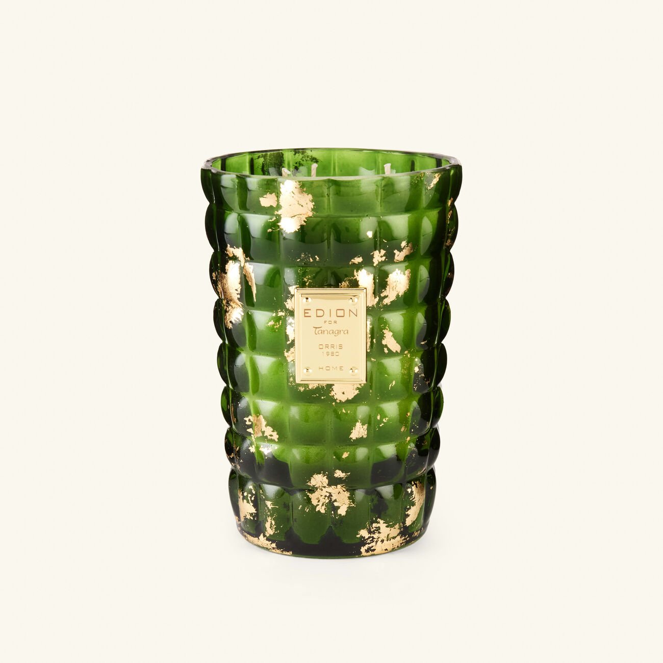 edion iris green scented candle 500g