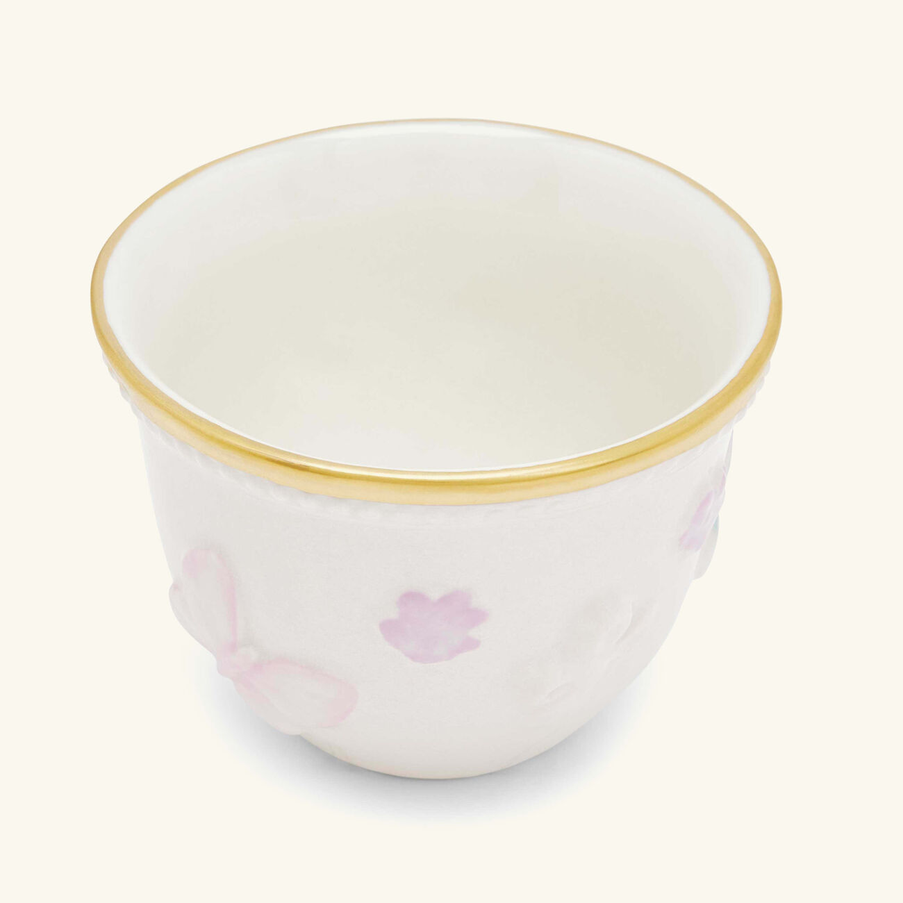 villari butterfly arabic coffee cup pink
