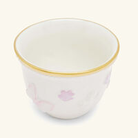 villari butterfly arabic coffee cup pink