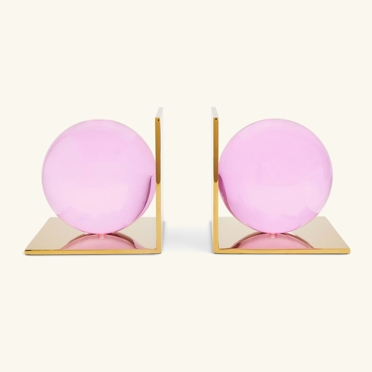 jonathan adler globo bookends pink